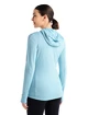 Sweat-shirt pour femme Icebreaker  Quantum III LS Zip Haze/Azul