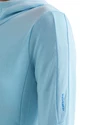 Sweat-shirt pour femme Icebreaker  Quantum III LS Zip Haze/Azul