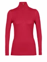 Sweat-shirt pour femme Icebreaker  W 260 Tech LS Half Zip Cherry
