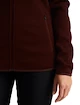 Sweat-shirt pour femme Icebreaker  W Elemental LS Zip Hood ESPRESSO