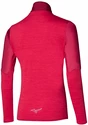 Sweat-shirt pour femme Mizuno  Hybrid LS HZ /Rose Red