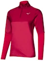 Sweat-shirt pour femme Mizuno  Hybrid LS HZ /Rose Red XS