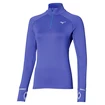 Sweat-shirt pour femme Mizuno  Warmalite HZ/Simply Purple