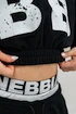 Sweat-shirt pour femme Nebbia Barbell Therapy Muscle Mommy 619 black