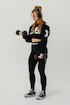 Sweat-shirt pour femme Nebbia Barbell Therapy Muscle Mommy 619 black