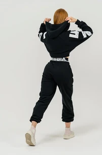 Sweat-shirt pour femme Nebbia Barbell Therapy Muscle Mommy 619 black