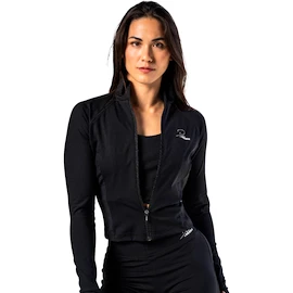 Sweat-shirt pour femme Nebbia Deni x NEBBIA Fitness Zip Tracktop 314 black