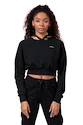 Sweat-shirt pour femme Nebbia  Golden Crop hoodie 824 black