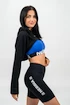 Sweat-shirt pour femme Nebbia GYM TIME Designer Cropped Hoodie 259 black
