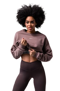 Sweat-shirt pour femme Nebbia  Loose Fit Sweatshirt "Feeling Good" 420 brown M/L