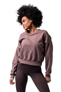 Sweat-shirt pour femme Nebbia  Loose Fit Sweatshirt "Feeling Good" 420 brown M/L
