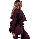 Sweat-shirt pour femme Nebbia STRONG BEAUTY Oversized Hoodie OWN YOUR POWER 433 dark red