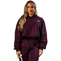 Sweat-shirt pour femme Nebbia STRONG BEAUTY Oversized Hoodie OWN YOUR POWER 433 dark red
