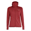 Sweat-shirt pour femme Salewa  Agner Hybrid PL/DST FZ Hdy Syrah Melange