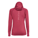 Sweat-shirt pour femme Salewa  Agner Hybrid PL/DST FZ Hdy Syrah Melange