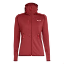 Sweat-shirt pour femme Salewa  Agner Hybrid PL/DST FZ Hdy Syrah Melange
