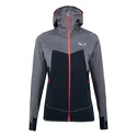 Sweat-shirt pour femme Salewa  Puez hybrid polarlite hooded fleece Navy blazer melange