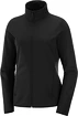 Sweat-shirt pour femme Salomon  Outrack Full Zip Mid Black