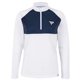 Sweat-shirt pour femme Tecnifibre Pro Thermo Zipper LS W White