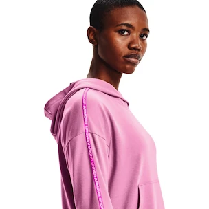 Sweat-shirt pour femme Under Armour  Rival Terry Taped Hoodie Planet Pink M