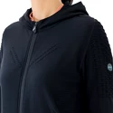 Sweat-shirt pour femme UYN  Run Fit OW Hooded Full Zip Blackboard