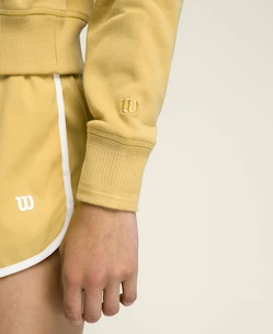 Sweat-shirt pour femme Wilson  W Sideline Crew Golden