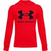 Sweat-shirt pour garçon Under Armour  Rival Fleece Hoodie Red