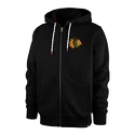 Sweat-shirt pour homme 47 Brand  NHL Chicago Blackhawks Back Check ’47 MORRIS Full Zip Hood SR