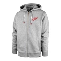 Sweat-shirt pour homme 47 Brand  NHL Detroit Red Wings Back Check ’47 MORRIS Full Zip Hood SR