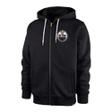 Sweat-shirt pour homme 47 Brand  NHL Edmonton Oilers Back Check ’47 MORRIS Full Zip Hood SR