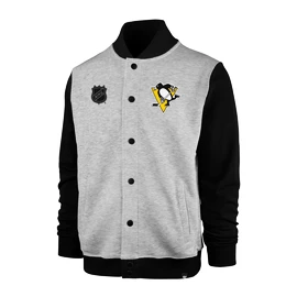 Sweat-shirt pour homme 47 Brand NHL Pittsburgh Penguins Core ’47 BURNSIDE Track Jacket SR