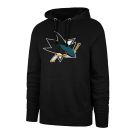 Sweat-shirt pour homme 47 Brand NHL San Jose Sharks Imprint ’47 BURNSIDE Hood