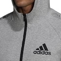 Sweat-shirt pour homme adidas Aeroready Designed 2 Move Sport Motion Logo Medium Grey Heather
