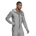 Sweat-shirt pour homme adidas Aeroready Designed 2 Move Sport Motion Logo Medium Grey Heather