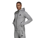 Sweat-shirt pour homme adidas Aeroready Designed 2 Move Sport Motion Logo Medium Grey Heather