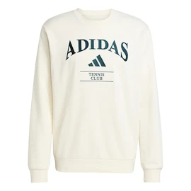 Sweat-shirt pour homme adidas Heritage Graphic Crew Sweatshirt Chalk White / Aurora Ivy