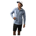 Sweat-shirt pour homme Bauer  LTWHT Stripe Hoodie Blue Horizon