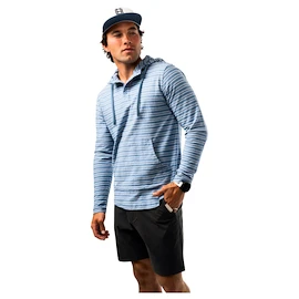 Sweat-shirt pour homme Bauer LTWHT Stripe Hoodie Blue Horizon