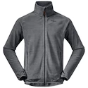 Sweat-shirt pour homme Bergans  Hareid Fleece Grey