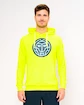 Sweat-shirt pour homme BIDI BADU  Grafic Illumination Chill Hoody Neon Yellow