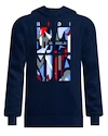 Sweat-shirt pour homme BIDI BADU  New York 2024 Logo Chill Hoody Dark Blue/Red M