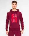 Sweat-shirt pour homme BIDI BADU  Protected Leafs Chill Hoody Bordeaux