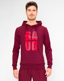 Sweat-shirt pour homme BIDI BADU Protected Leafs Chill Hoody Bordeaux