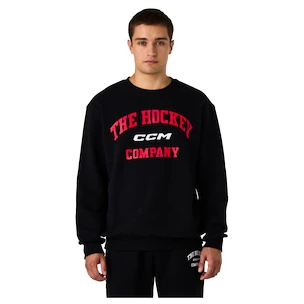 Sweat-shirt pour homme CCM  Athleisure Crew Black