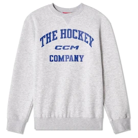 Sweat-shirt pour homme CCM Athleisure Crew Grey Melange