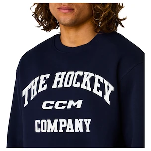 Sweat-shirt pour homme CCM  Athleisure Crew Navy