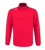 Sweat-shirt pour homme CCM  LOCKER ROOM FLEECE 1/4 ZIP red