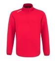 Sweat-shirt pour homme CCM  LOCKER ROOM FLEECE 1/4 ZIP red