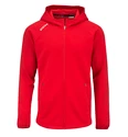 Sweat-shirt pour homme CCM  LOCKER ROOM FLEECE FULL ZIP HOODIE red