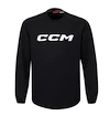 Sweat-shirt pour homme CCM  LOCKER ROOM Sweather black, Senior